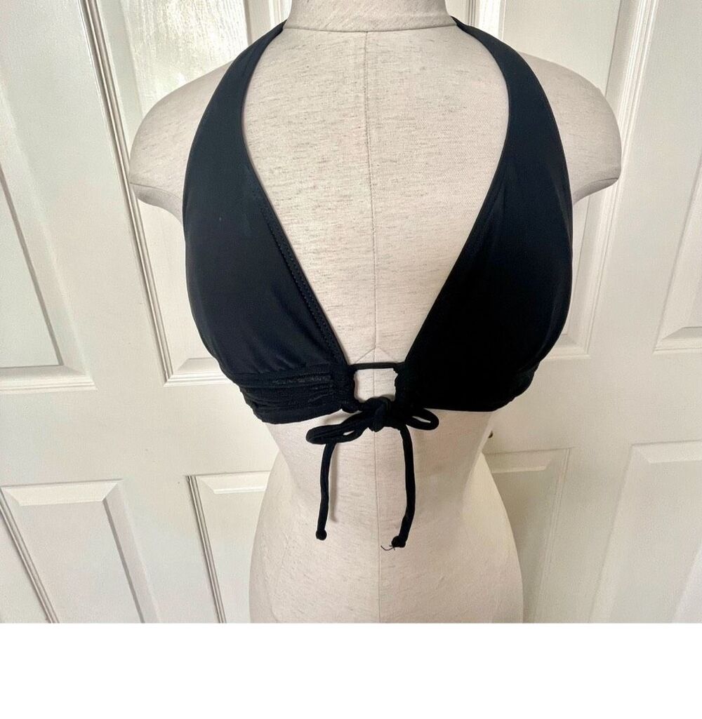 Robin Piccone black bathing suit top